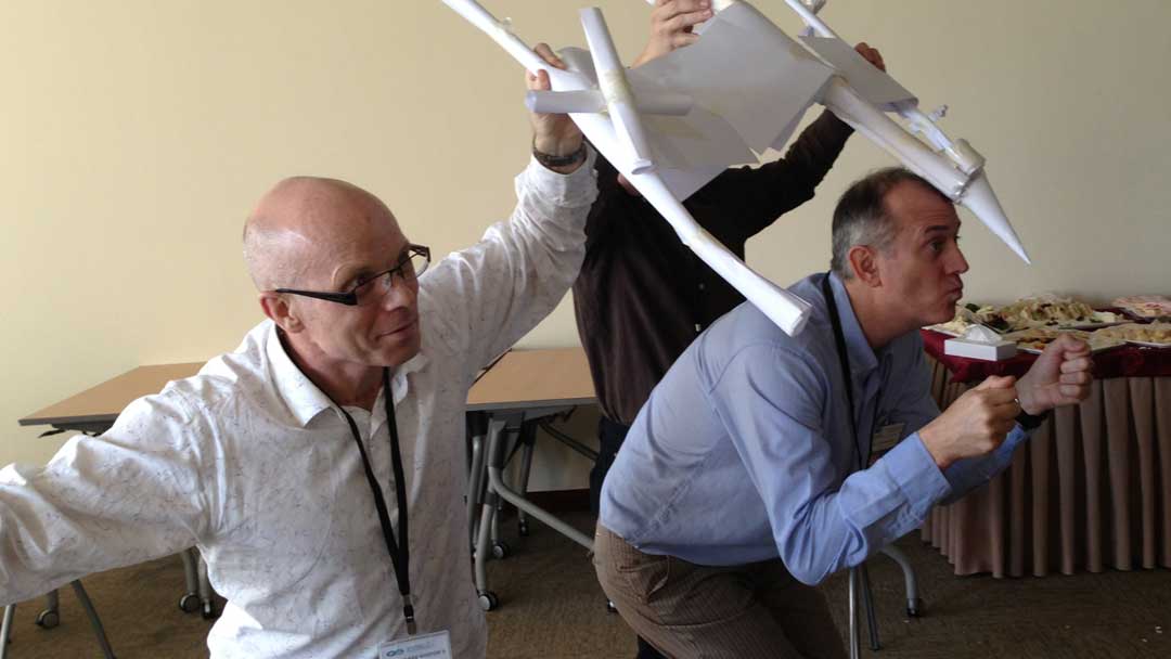 Abu Dhabi Science Festival Training session.